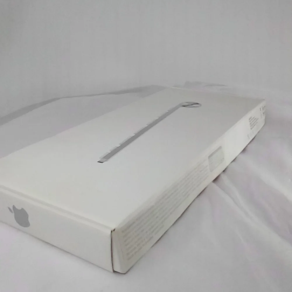 Apple Ergonomic Wireless Keyboard Bluetooth MC184LLA Silver Lightweight NIB